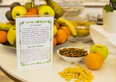 Bufé Desayuno, Vegano